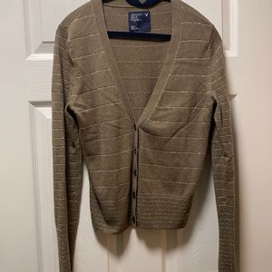 American Eagle Outfitters | sparkle stripe cardi
